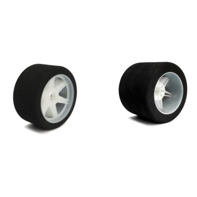 HOTRACE 1/8 LIGHT RIMS TYRES 10 SETS FRONT: SHORE 32 REAR:SHORE 35 #F32/R35